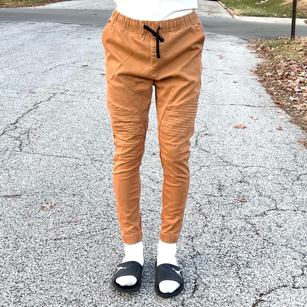 True Rock XL Moto Style Skinny Joggers! EUC!
